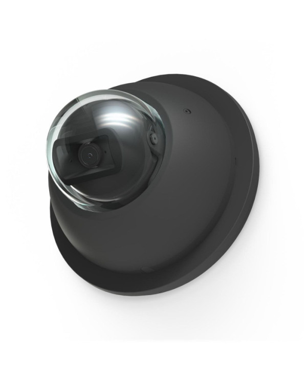 Melna montāžas plāksne ar caurumiem, paredzēta Ubiquiti UniFi Protect kamerām.