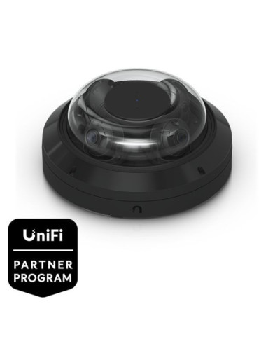 Ubiquiti UniFi Protect AI Multi Sensor 4 32 MP PoE++ kamera, melna
