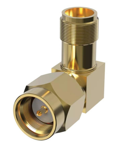 TU6002 RIGHT-ANGLE SMA ADP 10P - Axis adapteris