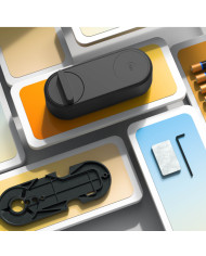 Yale Linus L2 viedā slēdzene MELNA