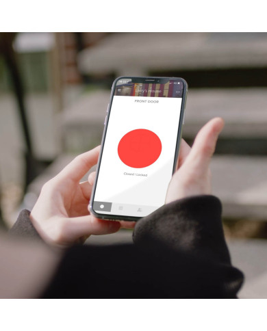 Yale Linus L2 viedā slēdzene MELNA