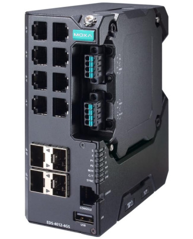 EDS-4012-4GS-LV - Moxa tīkla slēdzis