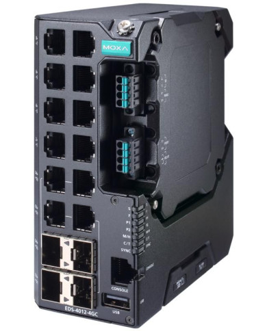 EDS-4012-4GC-LV-T - Moxa tīkla slēdzis