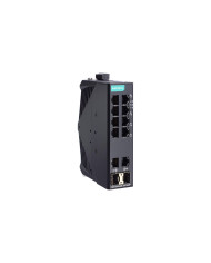 Industrial Unmanaged QOS - Moxa EDS-2010-ML-2GTXSFP tīkla slēdzis
