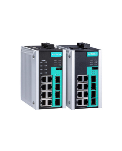 Network Switch Managed - Moxa EDS-G512E-8POE-4GSFP