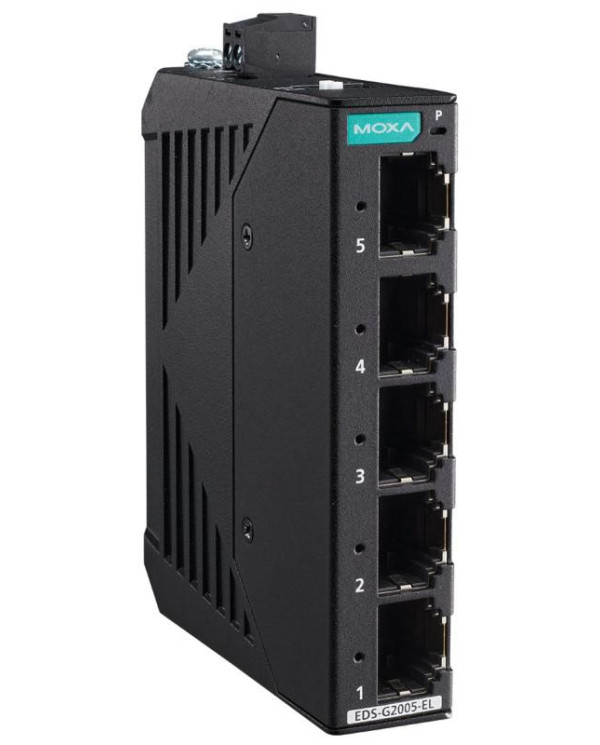 EDS-G2005-EL 5-port unmanaged  | Moxa