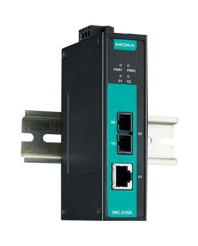IMC-21GA-SX-SC-T - Moxa tīkla multivides pārveidotājs