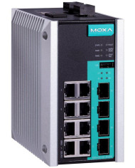 EDS-G512E-4GSFP - Moxa rūpnieciskais tīkla slēdzis