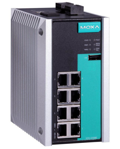 EDS-G508E - Moxa tīkla slēdzis