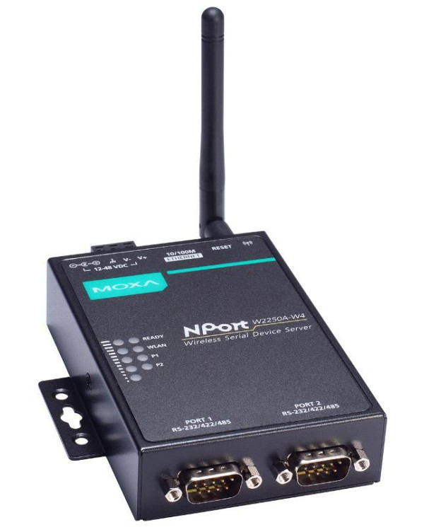 NPORT W2250A-W4-EU - Moxa tīkla ierīce