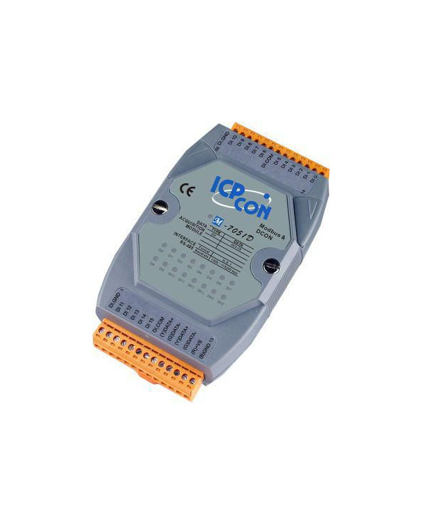 MODBUS, 16X DI SINK/SOURCE, LE - Moxa I/O modulis