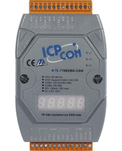 I-7188XBD-CAN-G CR - Moxa tīkla iekārta