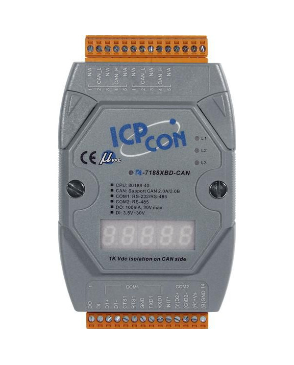 I-7188XBD-CAN-G CR - Moxa tīkla iekārta