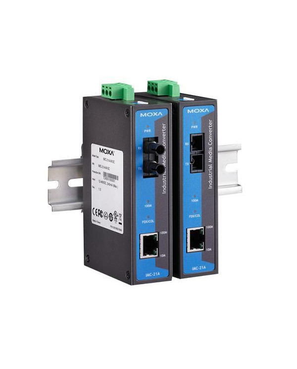 IMC-21A-S-SC-T - Moxa tīkla multivides pārveidotājs