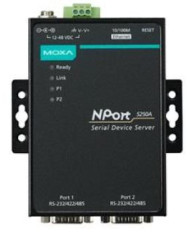 NPORT 5210A, 2 port RS-232 - Moxa seriālo ierīču serveris