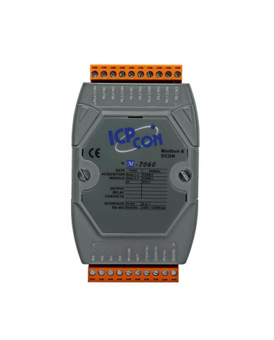 MODBUS, 4x DI, 4xRO - Moxa I/O modulis