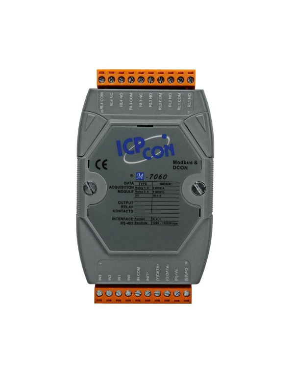 MODBUS, 4x DI, 4xRO - Moxa I/O modulis