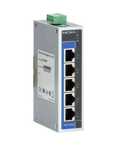 EDS-205A-T Moxa tīkla slēdzis
