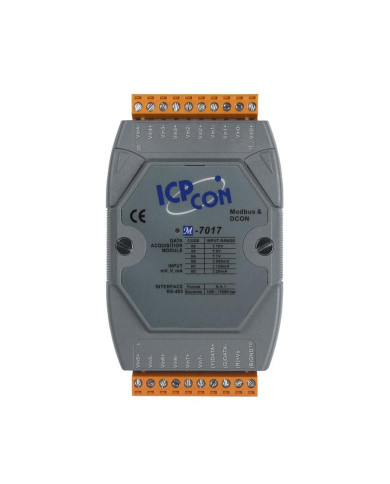 MODBUS, 8x AI - Moxa I/O modulis