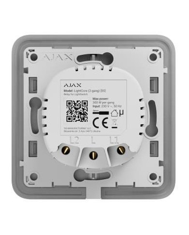 SMART HOME LIGHTCORE 1GANG/45110 AJAX