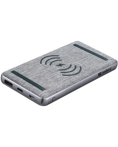 Powerbank 10000 PD20W+Wireless - Sandberg