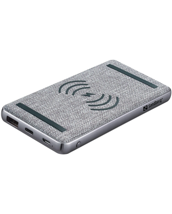 Powerbank 10000 PD20W+Wireless - Sandberg