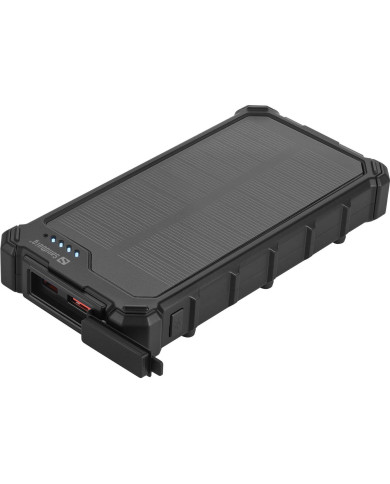 Solar Powerbank CampLED 10000 - Sandberg ārējā baterija