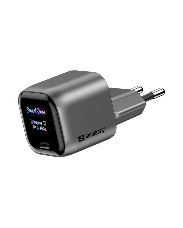 USB-C Charger Nano Display 45W - Sandberg lādētājs