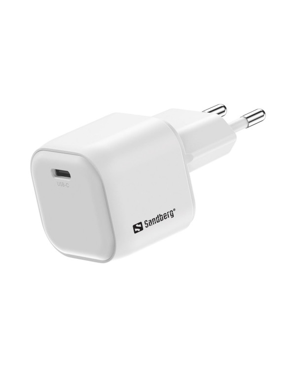 USB-C Charger Nano 100W White - Sandberg lādētājs