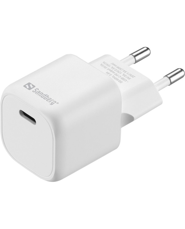 USB-C AC Charger PD30W EU - Sandberg lādētājs