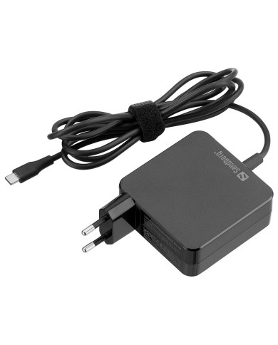 USB-C AC Charger PD65W EU 2M - Sandberg