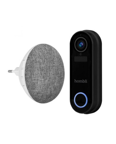 Smart Doorbell Pack Black - Hombli gudrais durvju zvans