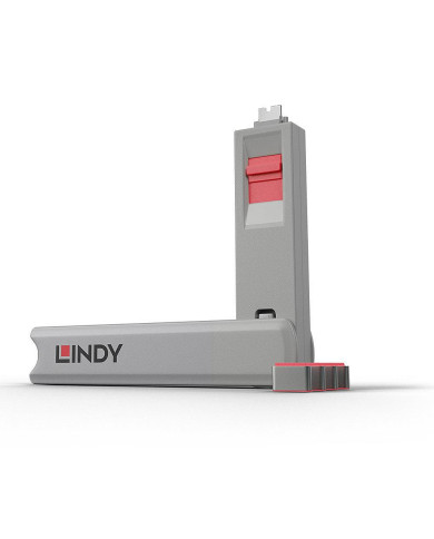 USB Port Blocker - Packx4 Pink | Lindy