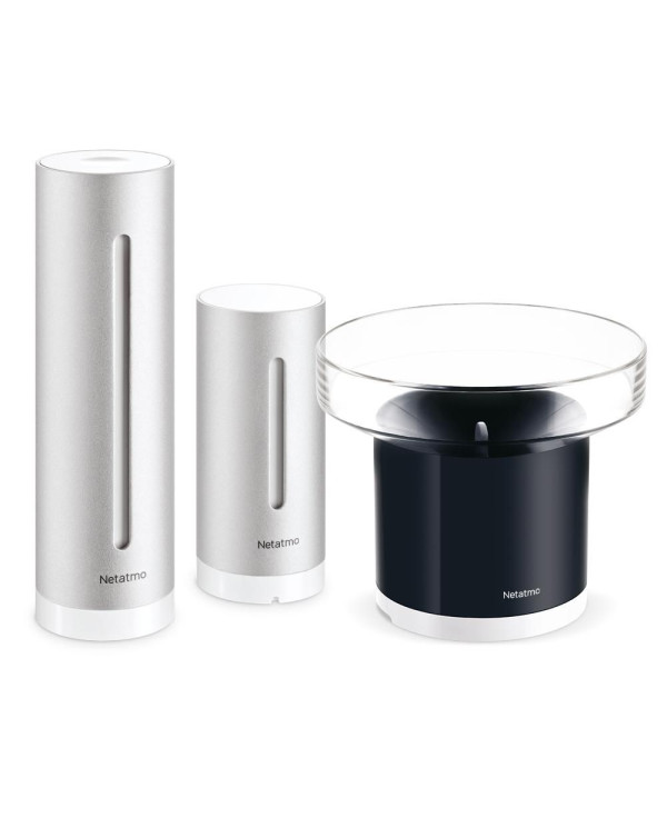 Weather Station + Rain Gauge - Netatmo viedā laikapstākļu stacija