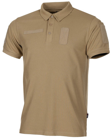 Polo Shirt, "Tactical", Coolmax, coyote tan - MFH