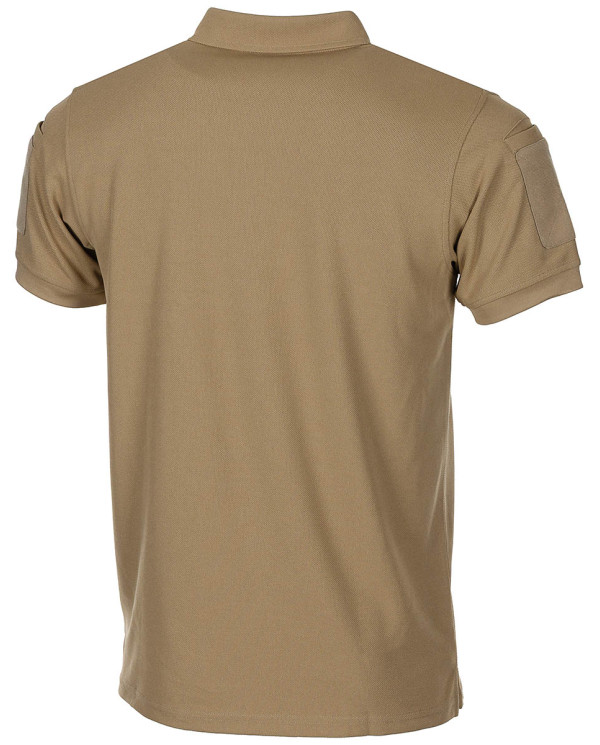 Polo Shirt, "Tactical", Coolmax, coyote tan - MFH