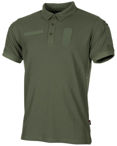 Polo Shirt, "Tactical", Coolmax, OD green - MFH