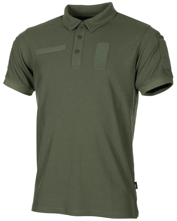Polo Shirt, "Tactical", Coolmax, OD green - MFH