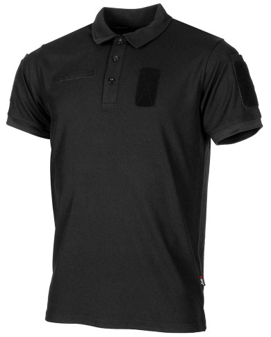 Polo Shirt, "Tactical", Coolmax, black - MFH