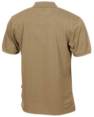 Polo Shirt, coyote, button placket - MFH polo krekls