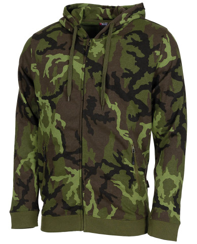 Tracksuit Jacket, "Jogger", M 95 CZ camo | MFH