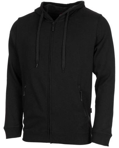 Tracksuit Jacket, "Jogger", black - MFH sporta jaka