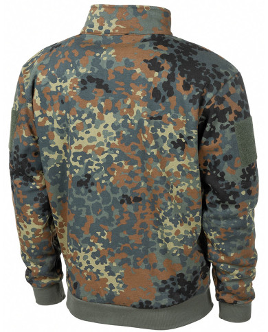 Sweatjacket, "Tactical", flecktarn - MFH taktiskais džemperis