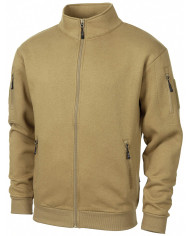 Sweatjacket, "Tactical", coyote tan - MFH džemperis