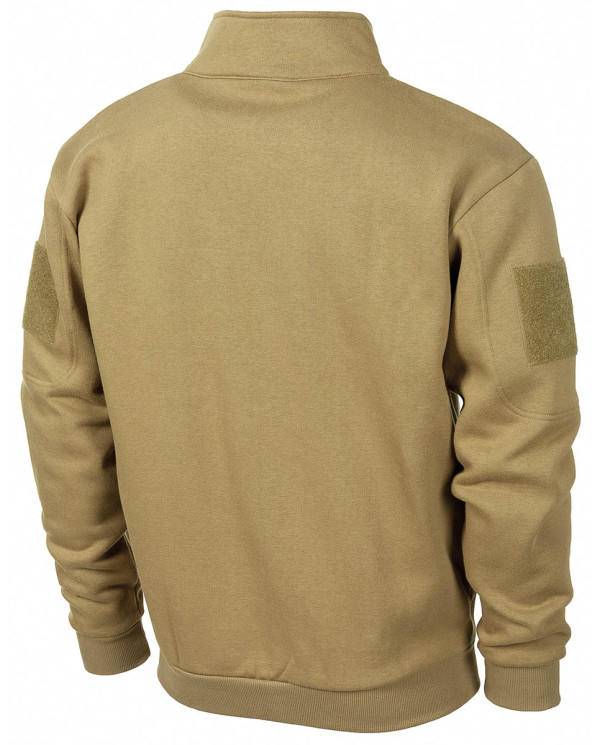 Sweatjacket, "Tactical", coyote tan - MFH džemperis