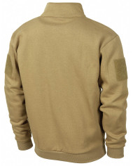 Sweatjacket, "Tactical", coyote tan - MFH džemperis