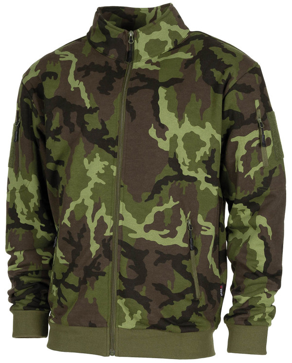 Sweatjacket, "Tactical", M 95 CZ camo - MFH
