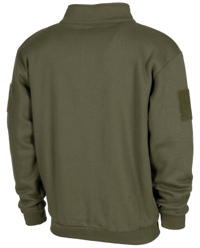 Sweatjacket, "Tactical", OD green - MFH džemperis