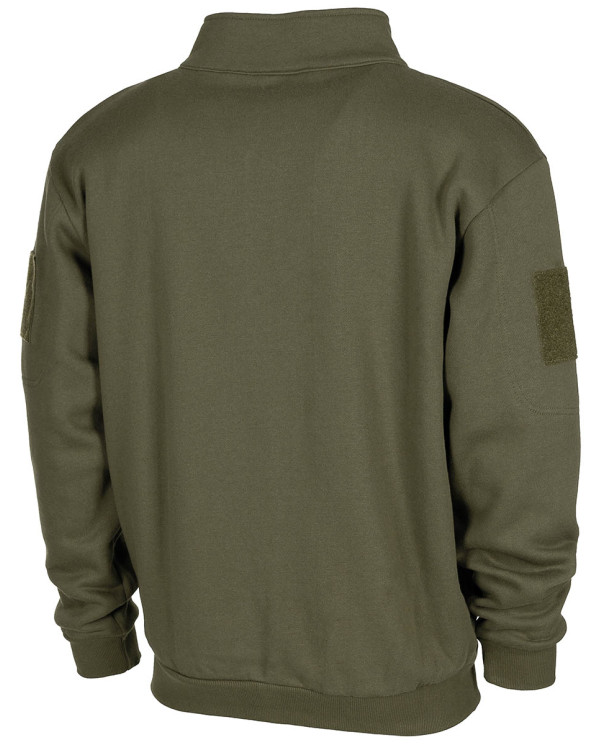 Sweatjacket, "Tactical", OD green - MFH džemperis