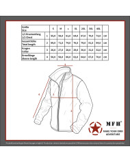 Sweatjacket, "Tactical", black - MFH taktiskā jaka